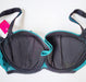 Ewa Michalak Piep, a lined, demi bra with removable padding. Color Green. Style 796.