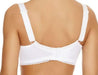 Freya Rosie, a wireless nursing bra with drop down cups. Color White. Style AA1212.