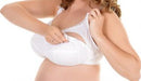 Freya Rosie, a wireless nursing bra with drop down cups. Color White. Style AA1212.