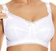 Freya Rosie, a wireless nursing bra with drop down cups. Color White. Style AA1212.