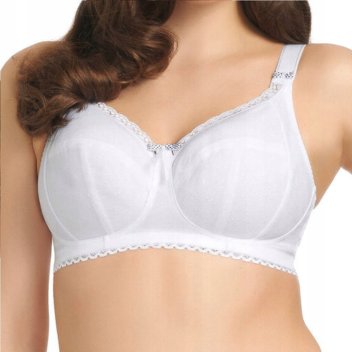 Freya Rosie, a classic wireless bra that is incredibly supportive without a wire. Snag this bra now while on sale. Color White. Style AA1211.