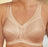 Glamorise Posture Back, a wireless bra for support and comfort. Color Beige. Style 1265.
