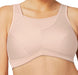 Glamorise Cami, a no bounce wireless sports bra. Color Beige. Style 1066.