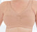 Glamorise plus size bra, Magic Lift, a wireless comfortable bra. Color Beige. Style 1001.