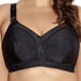 Goddess Audrey, a wireless bra, ideal for plus size women. UK Size. Color Black. Style GD6121.