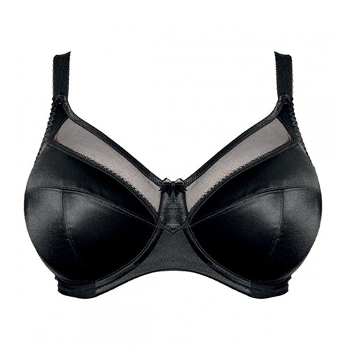 Goddess Keira Full Cup Banded Satin Bra in Black on sale. Style GD6090