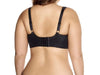Goddess Sports wireless bra. Color Black. Style 5056.