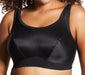 Goddess Sports wireless bra. Color Black. Style 5056.