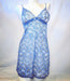 This lace nighty chemise from Lou, Wonderful Flight, is a wonderful lace piece. Color Bleu. Style NC252.