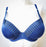 Marie Jo Salvador, a padded plunge bra. Color Royal Blue. Style 0121896.