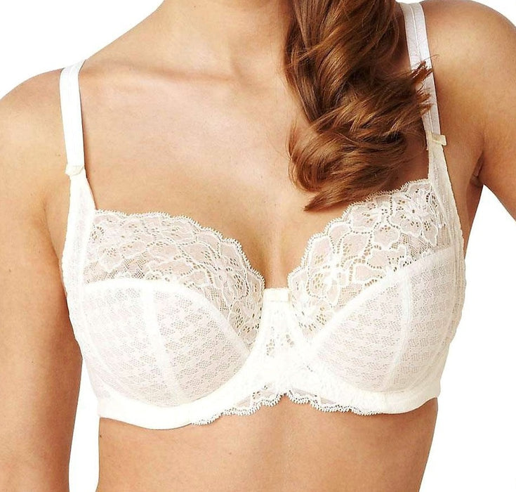 Panache Envy, a robust full cup bra for plus size bust size. Color Ivory. Style 7285.