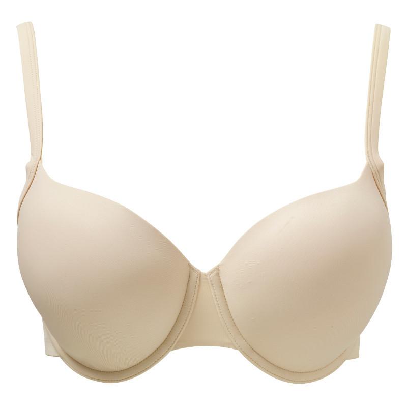 Panache's best selling Porcelain bra, a molded, seamless, tshirt bra that looks great offerring a round shape and centres the bust. Style  3376.