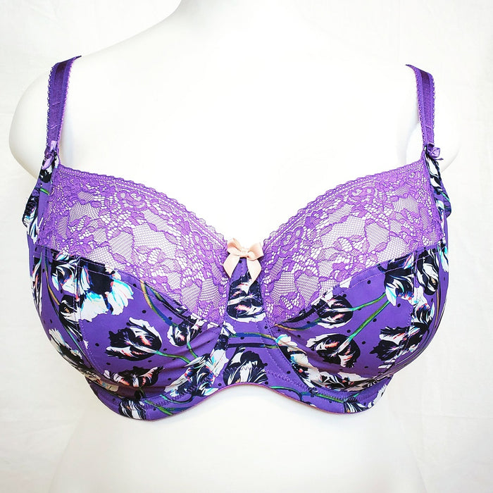 This is Chi Chi from Panache's Sculptresse line. A great plus size bra in a fun tulip print at a low price. Style 7695.