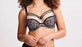 Sculptresse by Panache, Dionne, a full cup bra in a wonderful Tile Print color. Style 9695.
