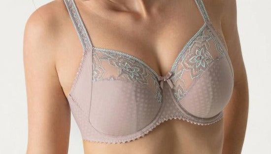 Prima Donna Lotus, a full cup bra. A perfect plus size bra. Color Patine. Style 0162970.
