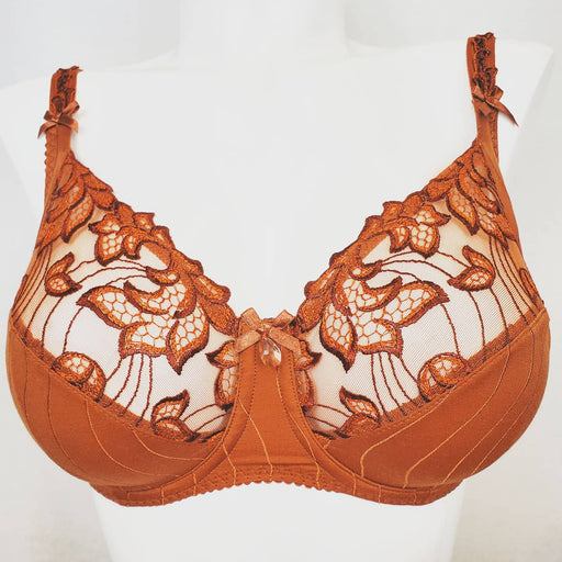 Prima Donna Deauville, a full cup bra. Color Cinnamon. Style 0161810.