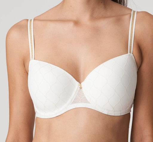 Twist, from Prima Donna, Chryso. A balcony molded bra. Color Natural. Style 0241962.