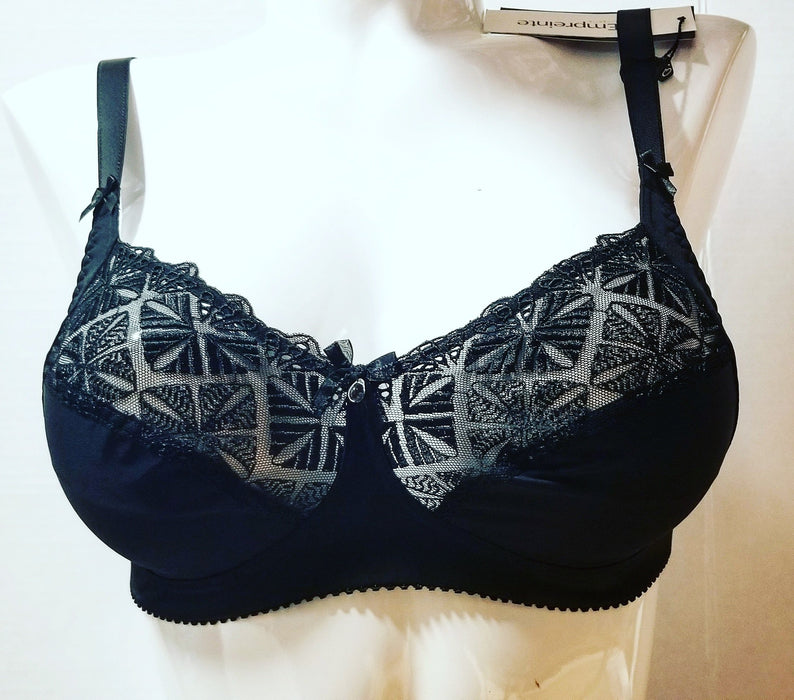 Sofia by Empreinte, a luxury bra wireless bra. Fine lace, premium stitching and an excellent band make this comfortable bra ideal for everyday use. Style 0495. 