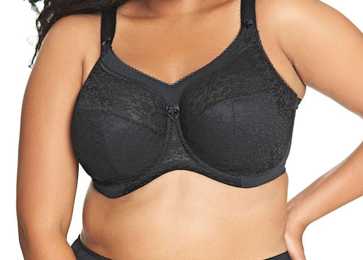 Goddess Adelaide, a full cup, great support bra in black. A comfortable bra at a sale price. Style GD6661.