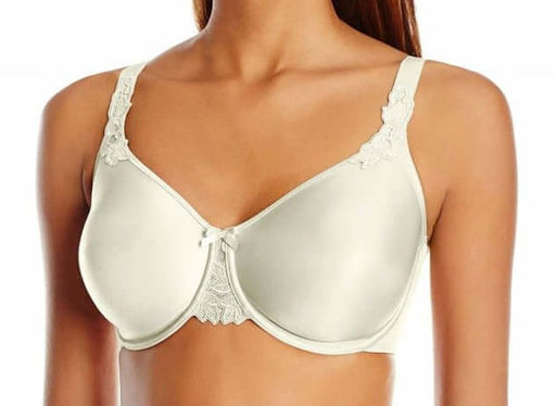 Chantelle Hedona, a best selling bra with a great reputation. A minimizer, seamless bra with a great shape. Color Ivory. Style 2031.