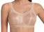 Anita Momentum, a wireless sports bra that offers premium support. Color Beige. Style 5529.
