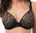 A premium Empreinte bra, Melody. A plunge bra with moulded cups. Color Black. Style 1486.
