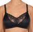 A wireless bra from Felina, Symphony, is a great staple bra. Supportive, soft, comfortable, made with molded cups. Color Black. Style 203216.