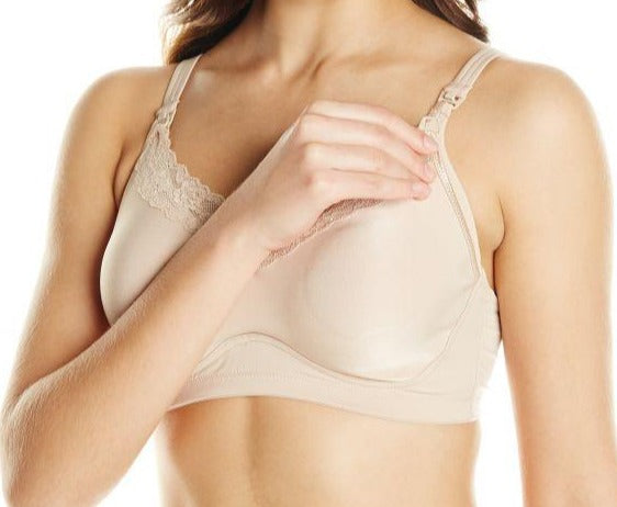 A softcup, drop cup, nursing bra from Heidi Klum. Great support and nursing convenience. Style H71-135.