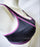 Shock Absorber Ultimate Gym wireless sports bra. Color Black Purple. Style S002Z.