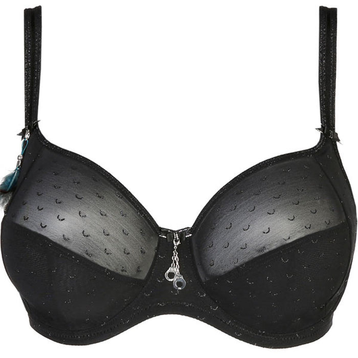 Twist by Prima Donna brings you this sturdy, full cup bra, that excels at lifting the breasts and keeping them centrerd with its side sections. Style  0141361